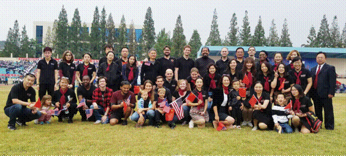 运动会合影 运动会合影